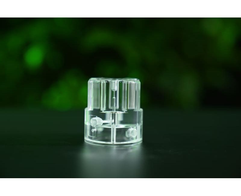 Custom Acrylic Water Treatment Parts CNC Machining - WT02
