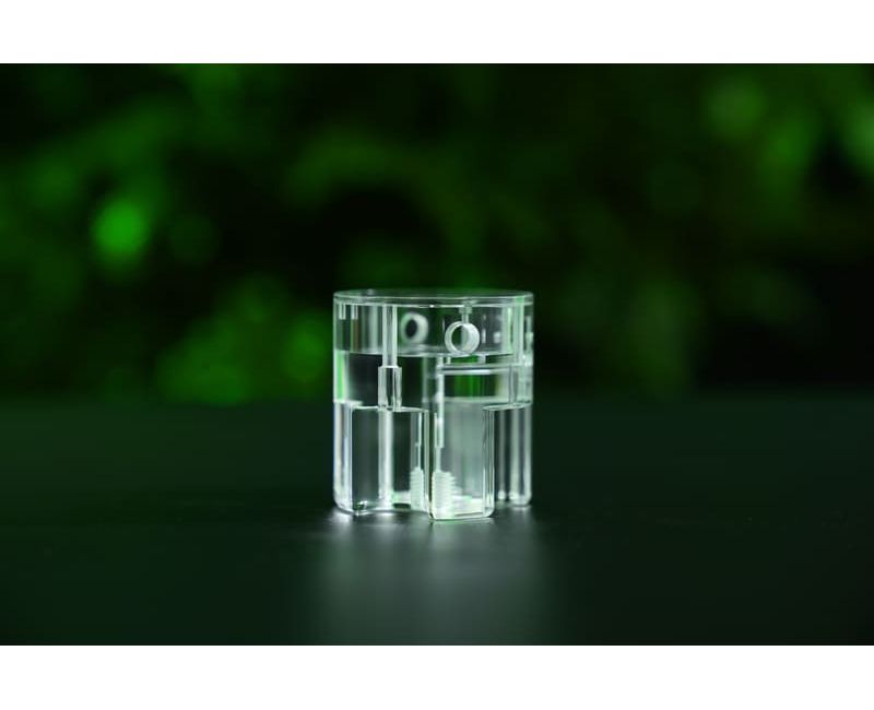 Custom Acrylic Water Treatment Parts CNC Machining - WT02
