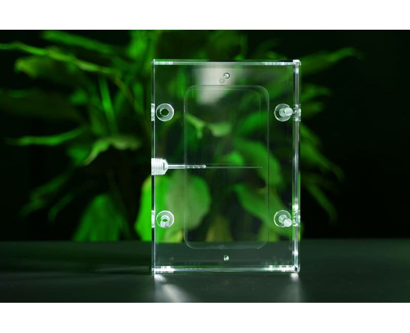 Custom Acrylic Water Treatment Parts Transparent Plastic Parts - WT03