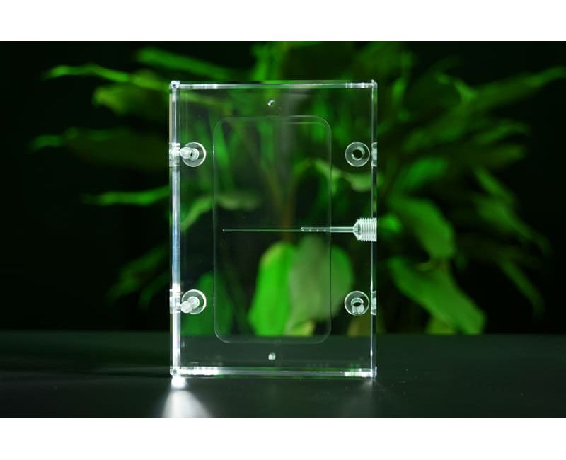 Custom Acrylic Water Treatment Parts Transparent Plastic Parts - WT03