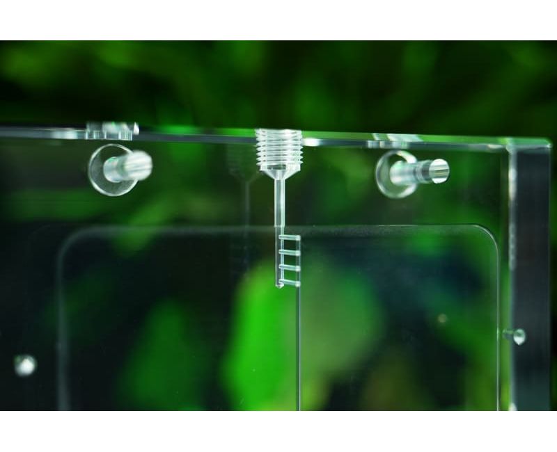 Custom Acrylic Water Treatment Parts Transparent Plastic Parts - WT03