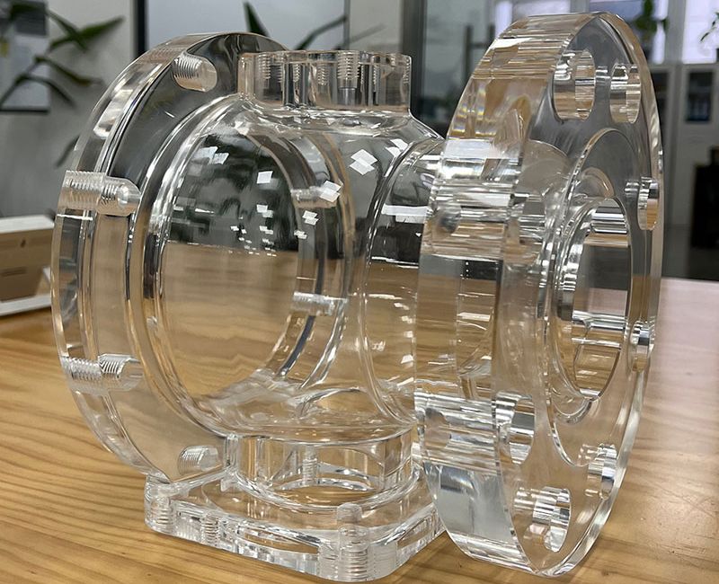 Custom High Clear Acrylic PMMA Precision Parts - DP01