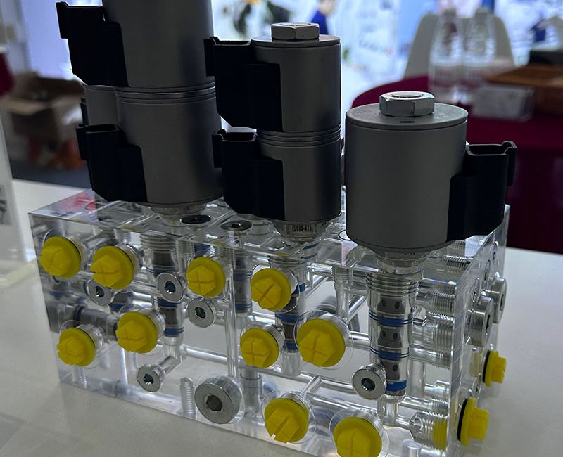 Customized Acrylic PMMA Ultra-precision Parts with Hydraulics - DP02