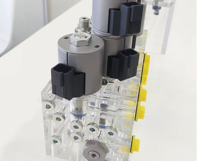 Customized Acrylic PMMA Ultra-precision Parts with Hydraulics - DP02