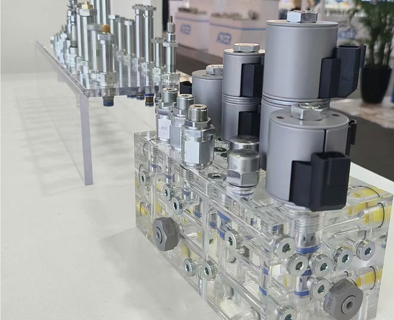 Customized Acrylic PMMA Ultra-precision Parts with Hydraulics - DP02