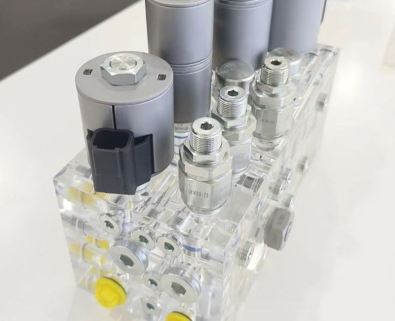 Customized Acrylic PMMA Ultra-precision Parts with Hydraulics - DP02