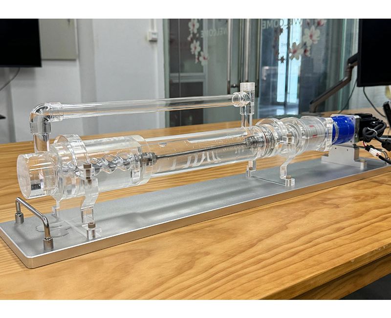 Custom Machining Acrylic Screw Pump Precision Parts - DP03