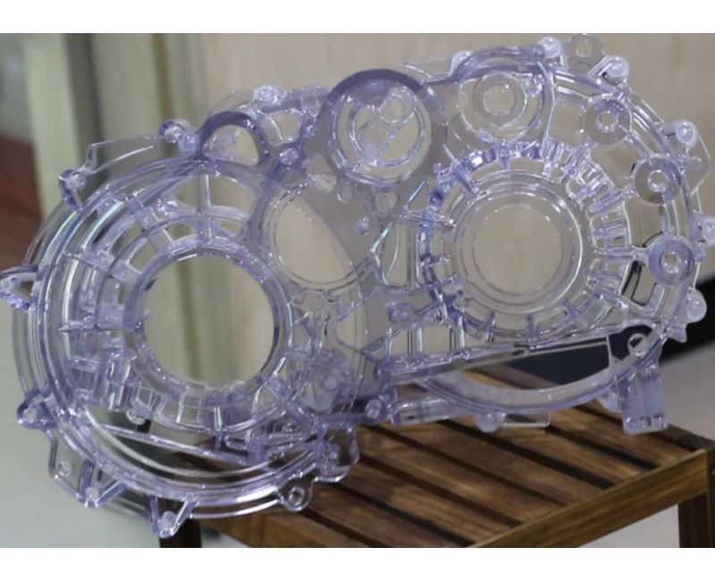 Customized Acrylic PMMA Engine Precision Parts - EP01