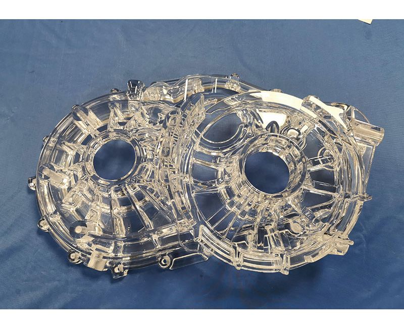 Customized Acrylic PMMA Engine Precision Parts - EP01