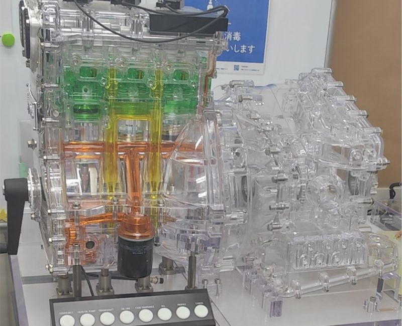 Customized Acrylic PMMA Engine Precision Parts - EP01