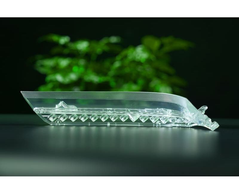 Custom Acrylic Light Guide Parts CNC Milling PMMA Parts - LGB02