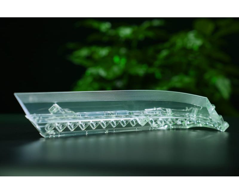 Custom Acrylic Light Guide Parts CNC Milling PMMA Parts - LGB02
