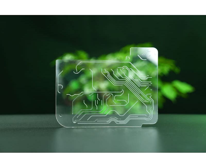 Custom Acrylic Microfluidic Chips PMMA Parts - Micro-01