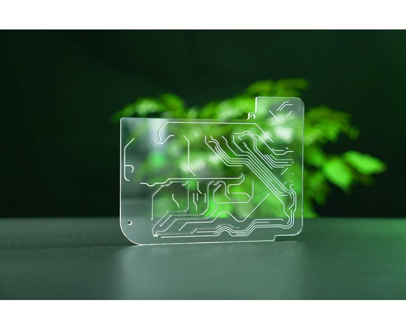 Custom Acrylic Microfluidic Chips PMMA Parts - Micro-01